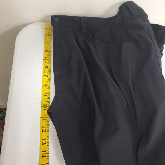 Eddie Bauer Men Fleece Lined Tech Pants Size 34X30 Black Utility Outdoors Hiking - Picture 8 of 11